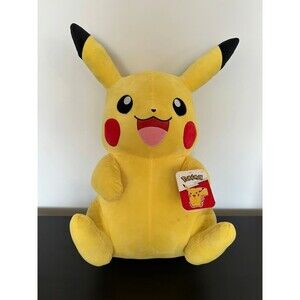 Pokemon Pikachu Plush, Adorable, Ultra-Soft, Life Size Plush Toy, Large- READ